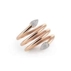 Roségold, Ringe, Al Coro Goccia Ring NR529WR