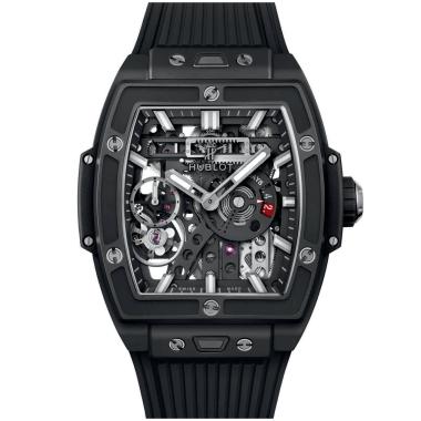 Herrenuhr, Handaufzug, Hublot Spirit of Big Bang Meca-10 Black Magic