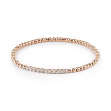 Armschmuck, Roségold, Al Coro Stretchy Armband