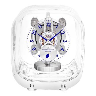 Tischuhr, Jaeger-LeCoultre Atmos 568 by Marc Newson Baccarat-Kristallglas