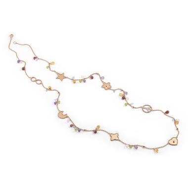 Halsschmuck, Roségold, Al Coro Palladio Collier