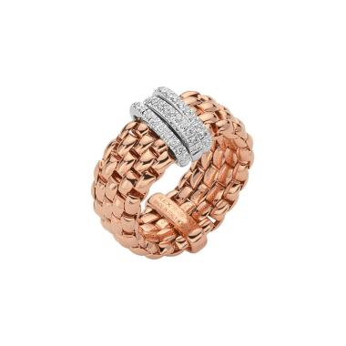 Ringe, Weißgold, FOPE Flex'it Panorama Ring