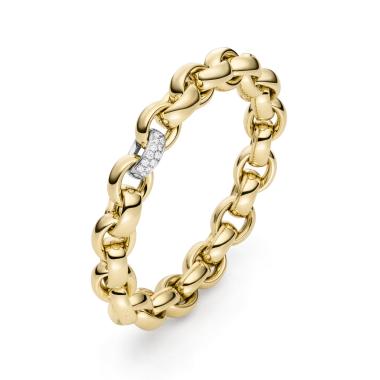 Armschmuck, Weißgold, IsabelleFa Armband "ChaCha 11" Pavé