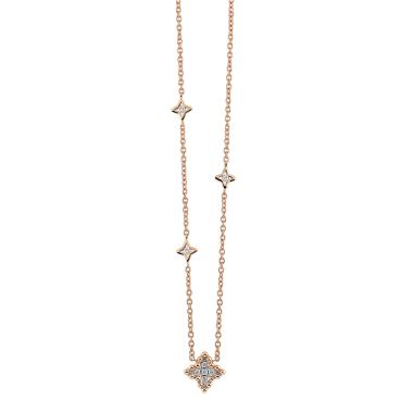 Halsschmuck, Roségold, Al Coro Palladio Collier