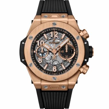 Automatik, Herrenuhr, Hublot Big Bang Unico King Gold