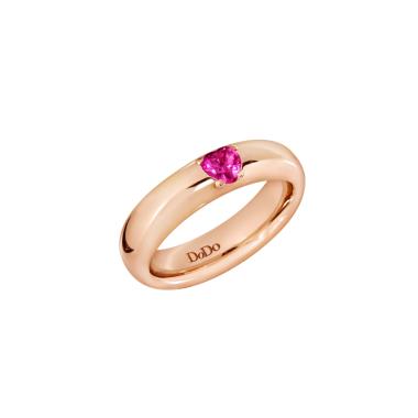 Ringe, Roségold, DoDo Ring Herz