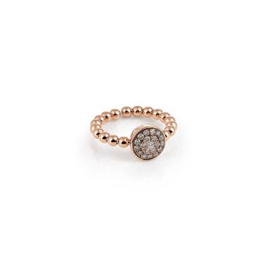 Ringe, Roségold, Al Coro Palladio Ring