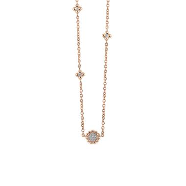 Halsschmuck, Roségold, Al Coro Palladio Collier