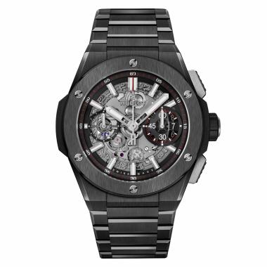 Automatik, Herrenuhr, Hublot Big Bang Integrated Black Magic