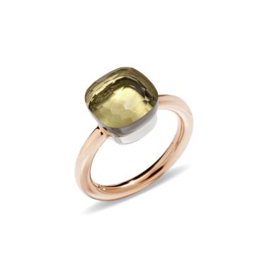 Ringe, Weißgold, Pomellato Ring Nudo