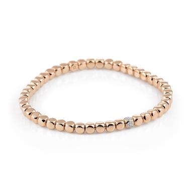 Roségold, Armschmuck, Al Coro Stretchy Armband