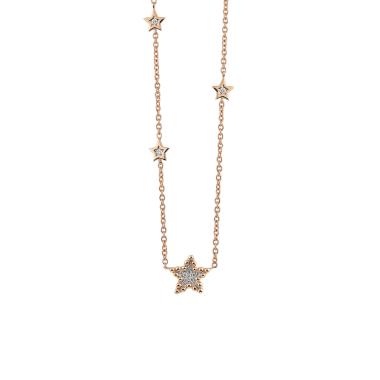 Halsschmuck, Roségold, Al Coro Palladio Collier