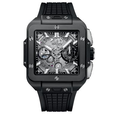 Unisex, Automatik, Hublot Square Bang Unico Black Magic