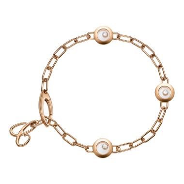 Armschmuck, Roségold, Chopard Happy Diamonds Icons Armband