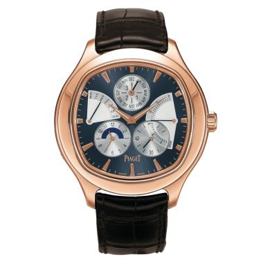 Herrenuhr, Automatik, Piaget Emperador in Kissenform