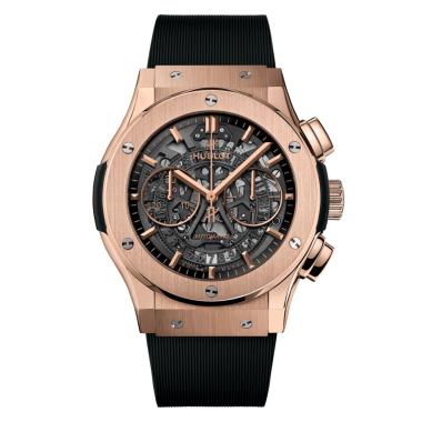 Herrenuhr, Automatik, Hublot Aeorofusion King Gold 