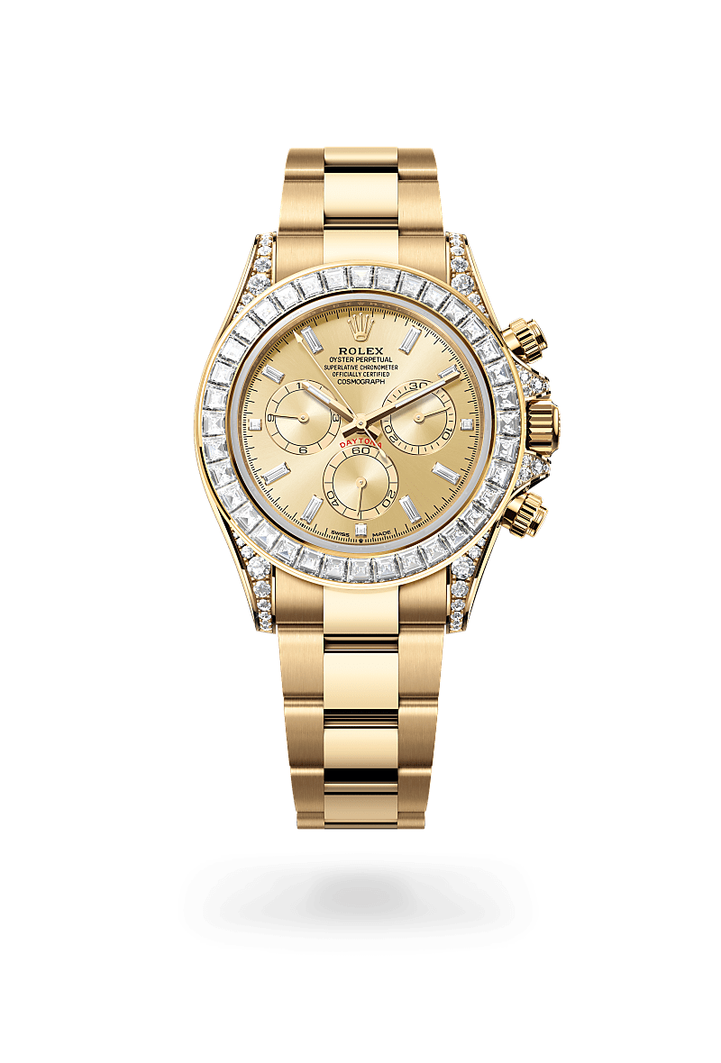 Rolex Cosmograph Daytona M126598TBR-0001 Herrenuhr - Oyster, 40 mm, Gelbgold mit Diamanten 