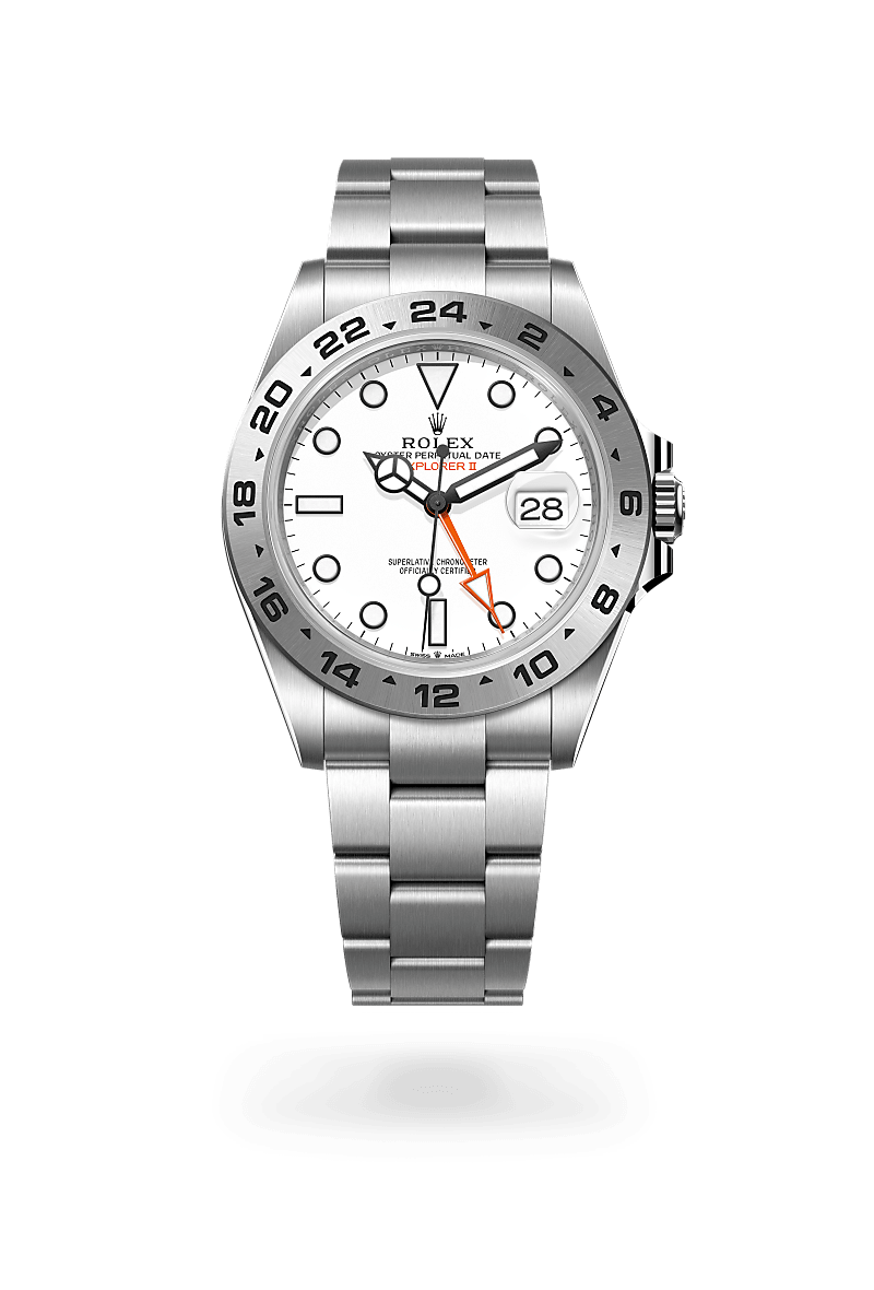 Rolex Explorer II M226570-0001 Herrenuhr - Oyster, 42 mm, Edelstahl Oystersteel 